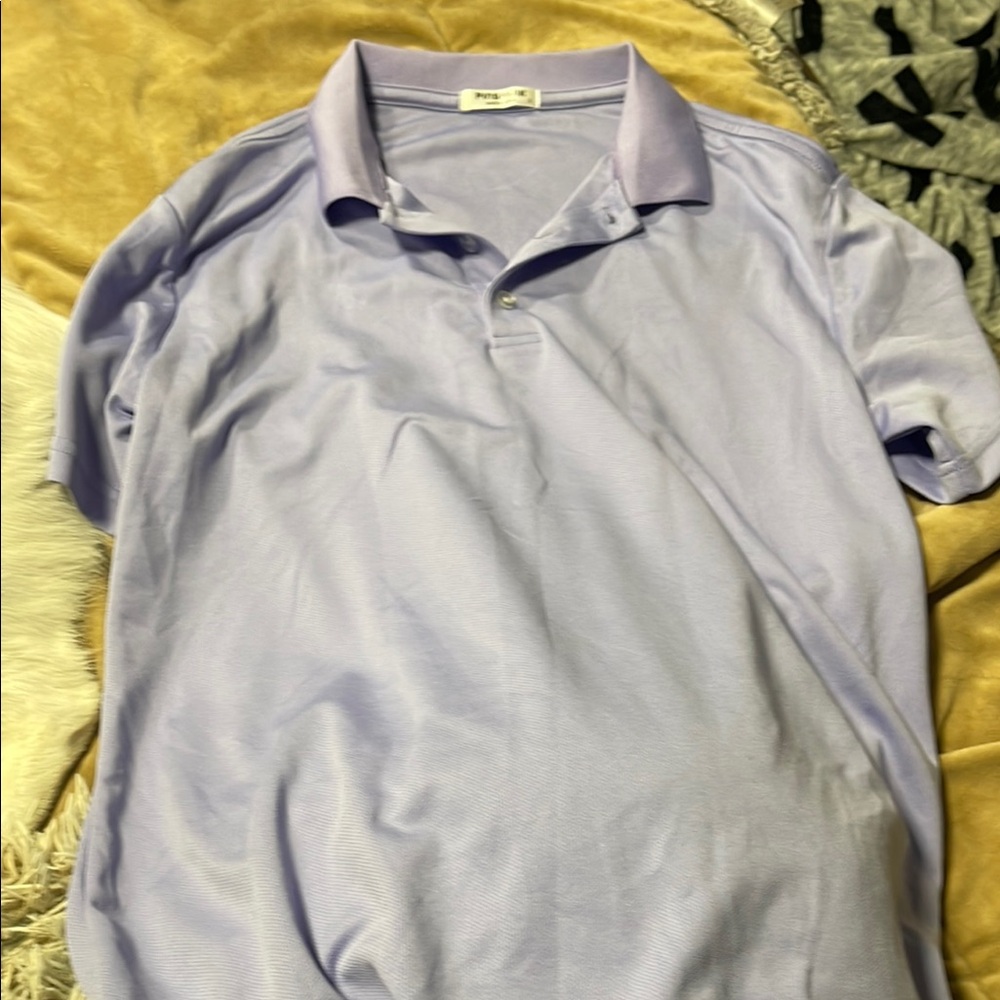 Polo by Ralph Lauren Men's Lavender Polo Shirt